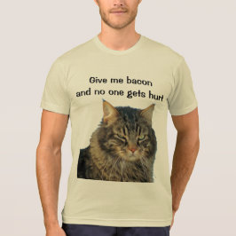 Camiseta Ángel gruñón quiere tu tocino