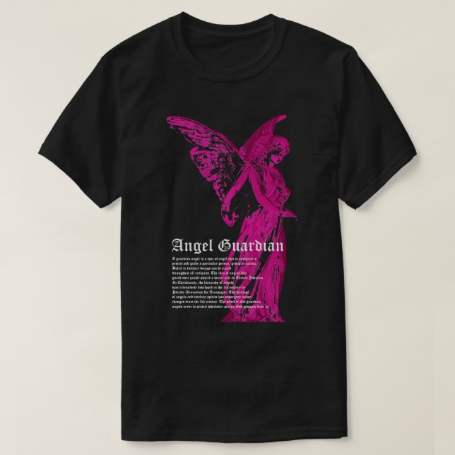 Camiseta Angel Guardian (Diseño del anverso)