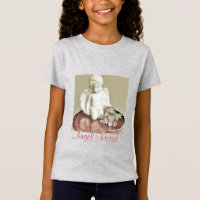 Angel Heart-Taupe T-Shirt