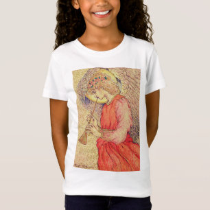 Camiseta Ángel jugando a un Flageolet