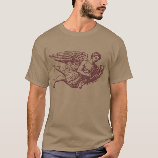 Camiseta Ángel musical volador (Anverso)