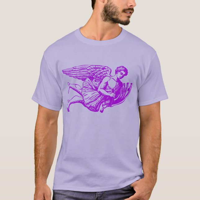 Camiseta Ángel musical volador (Anverso)