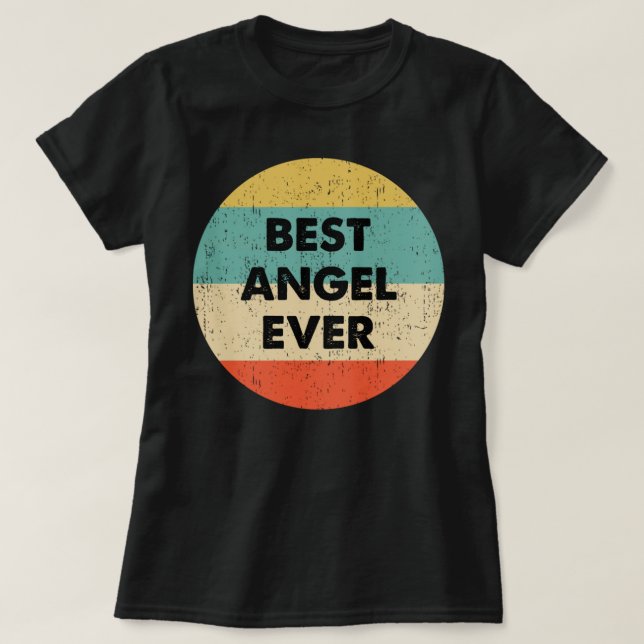 Camiseta Angel Name Long Sleeve (Diseño del anverso)