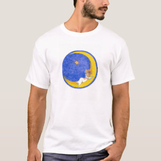 Camiseta Ángel Napping en la luna
