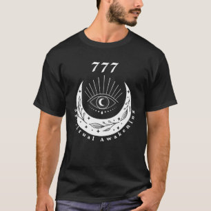 Camiseta Ángel Número 777 Despertar Espiritual La Luna De O