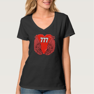 Camiseta Ángel número 777 Geometría sagrada Awakeni espirit
