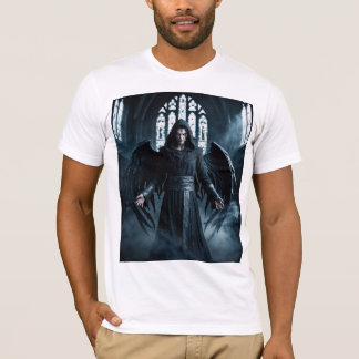 Camiseta Ángel oscuro con borde
