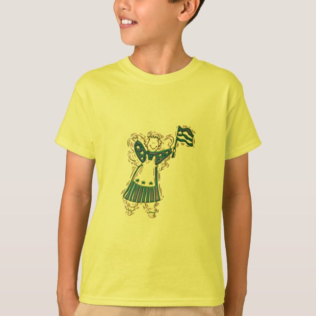 Camiseta Ángel Patriótico (Anverso)