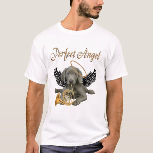 Camiseta Ángel perfecto de Weimaraner
