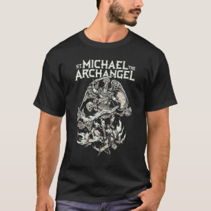 Camiseta Ángel protector Arcángel católico San Miguel