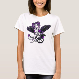 Camiseta Ángel púrpura de "Alexis"