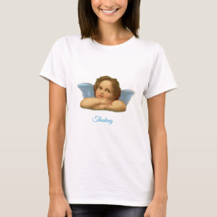 Camiseta Ángel Rafael y caligrafía