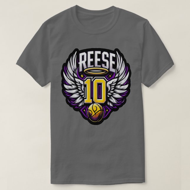 Camiseta Angel Reese 10 TShirt (Diseño del anverso)