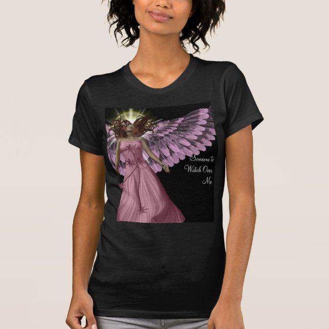 Camiseta Ángel rosado (Anverso)