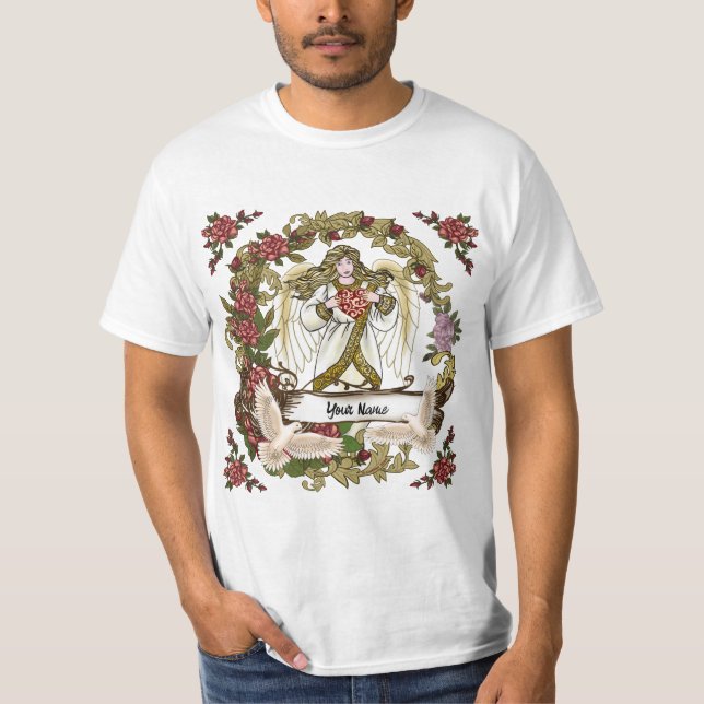 Camiseta Ángel Rosas cristianos (Anverso)