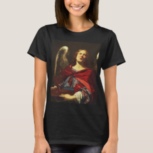 Camiseta Ángel sujetando el barco y la toalla