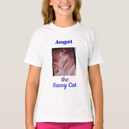 Camiseta Angel the Sassy Cat T-shirt