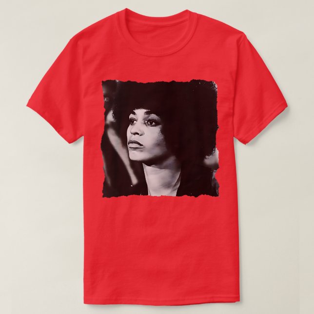 Camiseta Angela Davis (Diseño del anverso)