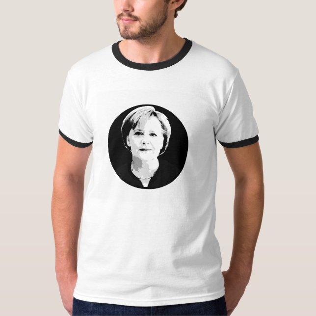 Camiseta Angela Merkel (Anverso)