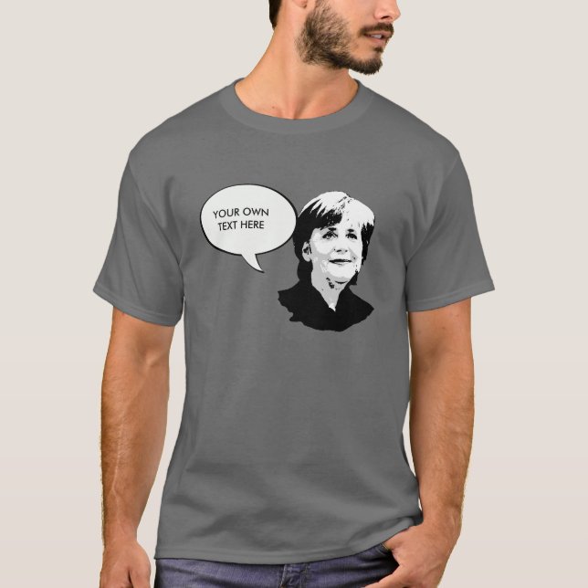 Camiseta Angela Merkel (Anverso)