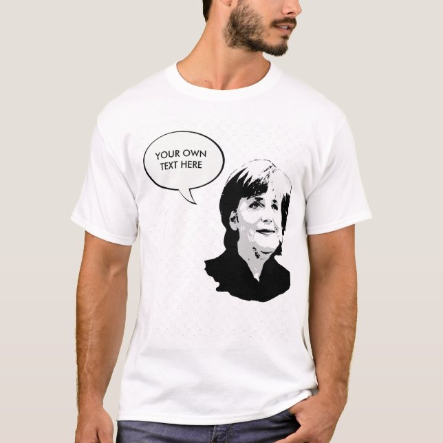 Camiseta Angela Merkel (Anverso)
