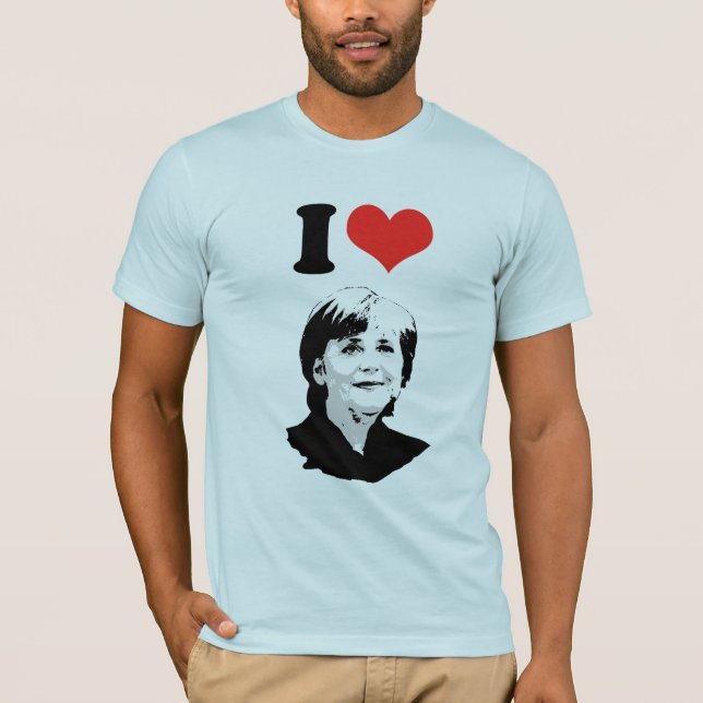Camiseta Angela Merkel (Anverso)