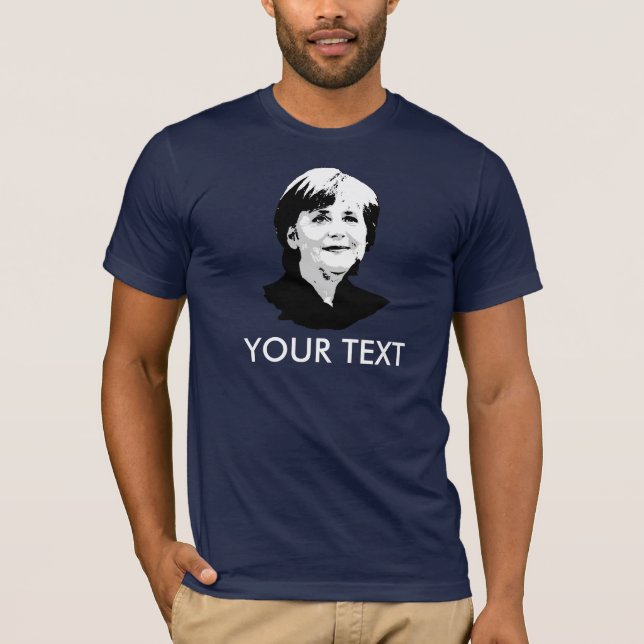 Camiseta Angela Merkel (Anverso)