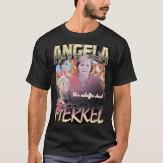 Camiseta Angela Merkel Rap Bootleg Tee Classic T-Shirt