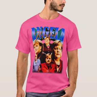 Camiseta Angela Merkel Vintage Style