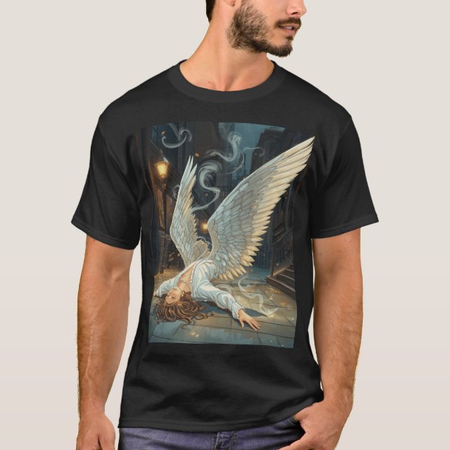 Camiseta ÁngelCaído (Anverso)