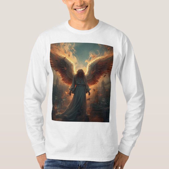 Camiseta ÁngelCaído (Anverso)
