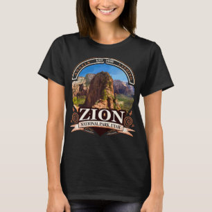 Camiseta Ángeles aterrizando en el parque nacional de Zion,