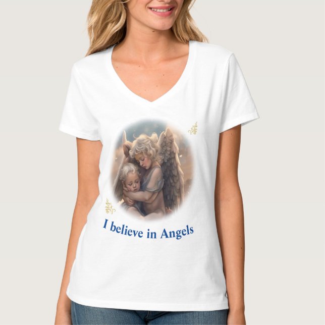 Camiseta ángeles bebés (Anverso)