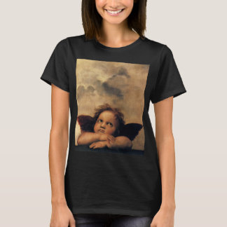 Camiseta Ángeles de la Madonna Sixtina por Rafael Sanzio