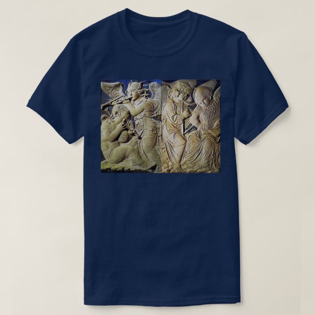 Camiseta Ángeles de piedra (Diseño del anverso)