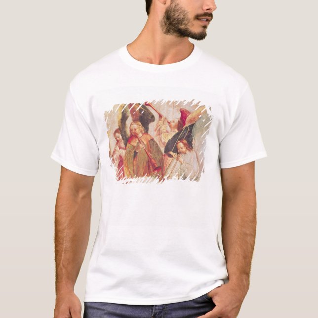 Camiseta Ángeles musicales (Anverso)