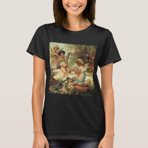 Camiseta Ángeles músicos por Hans Zatzka, Bella Artes victo