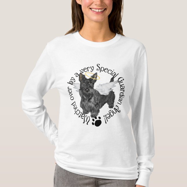 Camiseta Ángeles Scottish Terrier (Anverso)