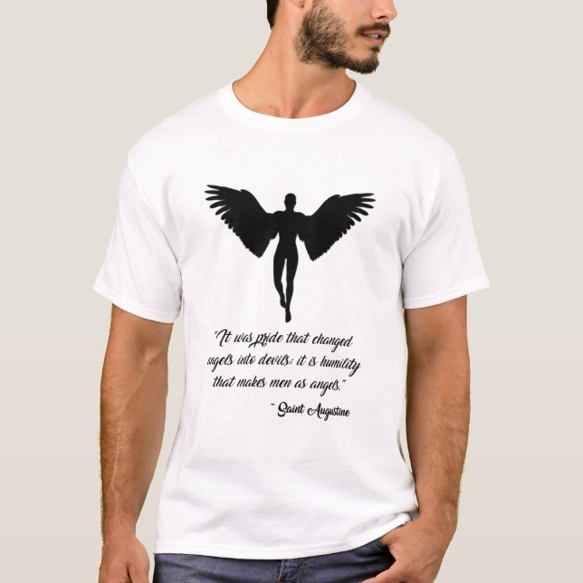 Camiseta Ángeles y demonios (Anverso)