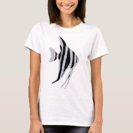 Camiseta angelfish de agua dulce