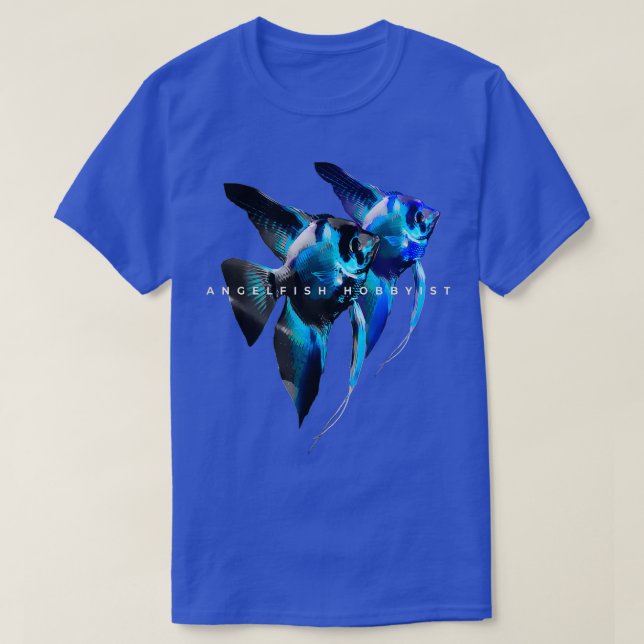 Camiseta Angelfish Hobbyist Facemask (Diseño del anverso)