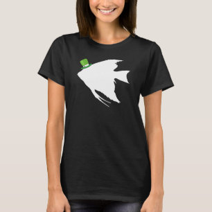 Camiseta Angelfish Leprechaun Irish St Patrick Day