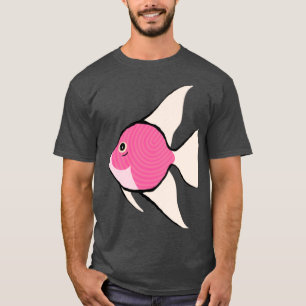 Camiseta Angelfish rosa