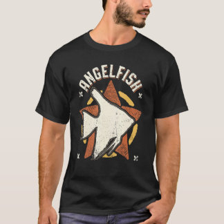 Camiseta Angelfish Vintage Retro Classic Animal