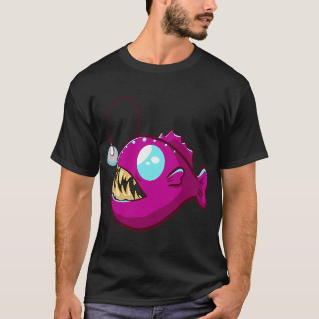 Camiseta Angelica el Pez Linterna (Anverso)