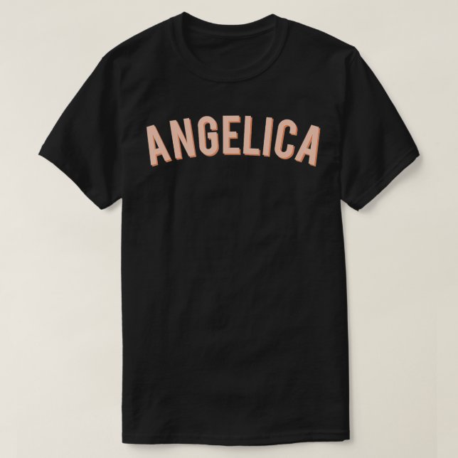 Camiseta Angelica Schuyler Simple y divertida vestimenta de (Diseño del anverso)