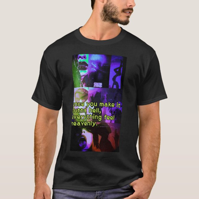 Camiseta Angélicamente infernal (Anverso)