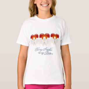 Camiseta AngelicFaith SilverHeart