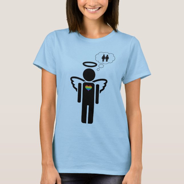 Camiseta angelicina (Anverso)