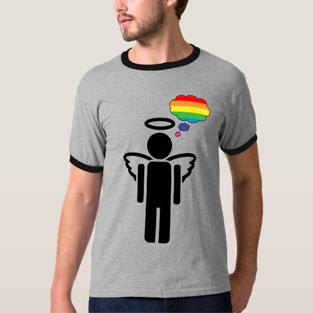 Camiseta angelicon. (Anverso)